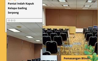 PEMASANGAN RHOMAN SHADESGEDUNG SAMPURNA 