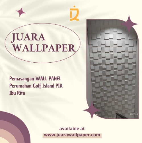 Project PEMASANGAN WALLPANEL IBU RITAGOLF ISLAND ~blog/2022/6/16/1