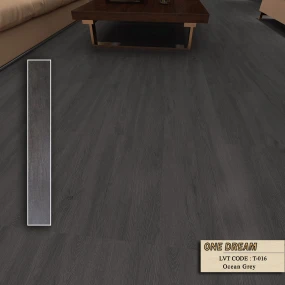 Dream Floor  Wood 3mm T016 OCEAN GREY